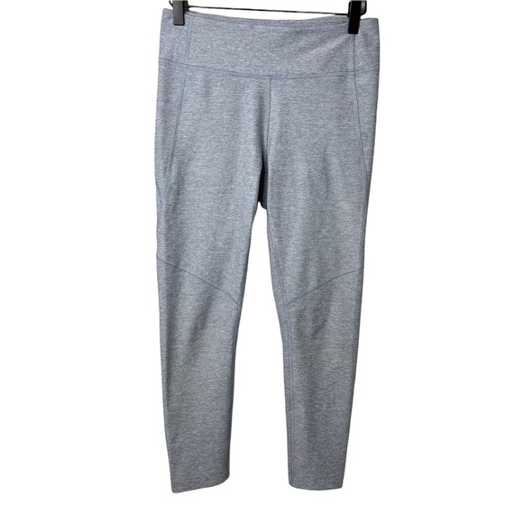 Outdoor Voices Warmup Leggings 7/8 Length Blue Size Medium Activewear Athletic - Picture 2 of 7